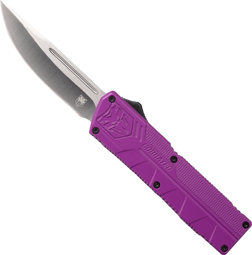 COBRATEC LIGHTWEIGHT OTF - PURPLE 3.25" DROP POINT — view 1