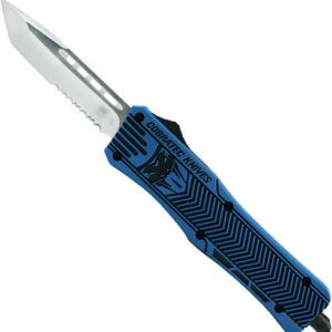 COBRATEC MEDIUM CTK1 OTF - NRA BLUE 3" TANTO SERRATED — view 2