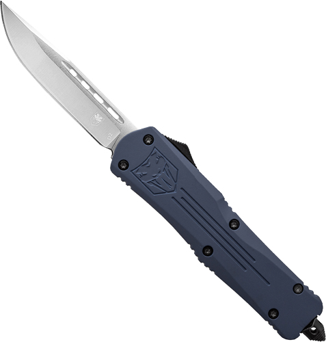 COBRATEC MEDIUM FS3 OTF NYPD - BLUE 3" D2 DROP POINT — view 1
