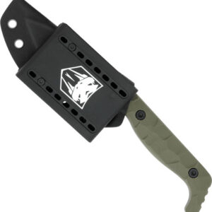 COBRATEC KINGPIN 4" FIXED BLD - OD GREEN D2 STEEL W/KDX SHEATH — view 2