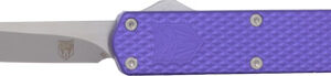 COBRATEC MINI MAMBA OTF GEN 2 - KNURLED PURPLE 2.25" D2 DROP — view 2