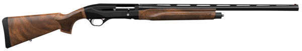 Retay USA GORPLBLK28 Gordion Upland Inertia Plus 12 Gauge with 28" Deep Bore Drilled Barrel, 3" Chamber, 4+1 Capacity, Polished Jet Black Metal Finish & Turkish Walnut Stock Right Hand (Full Size) — view 1