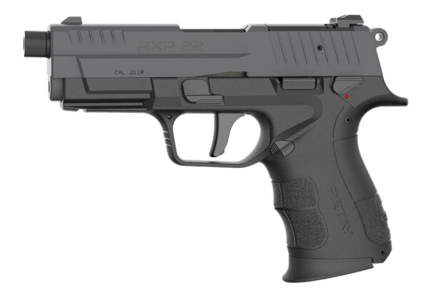 Retay USA RXP22BSG10TH RXP 22 LR 10+1 4" Threaded Barrel, Gray Cerakote Optic Ready/Serrated Slide, Black Cerakote Polymer Frame w/Accessory Rail, RMSc/RMR Footprint — view 1