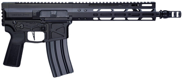 Global Ordnance LLC 197892003230 Monolith 15P 5.56x45mm NATO 30+1 12.50" Black Mono Barrel, M-LOK Handguard, Black Aluminum Picatinny Rail Receiver, Rear Picatinny Rail, B5 P-Grip 23 Grip — view 1