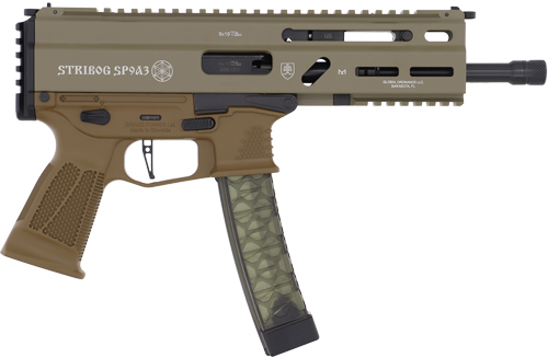 GRAND POWER STRIBOG SP9A3 9MM - 8" BBL 30 RD MAG FDE — view 1