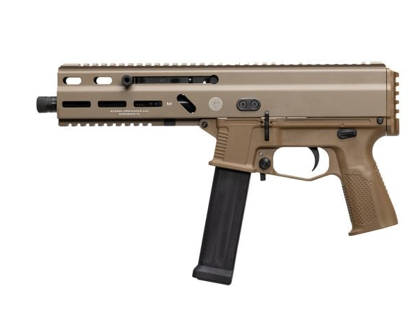 GRAND POWER STRIBOG SP10A3 HGA 10MM 8IN THREADED BBL FDE MILSPEC AR TRIGGER COMP — view 1