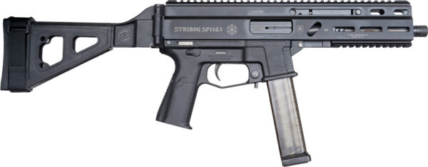 GRAND POWER STRIBOG SP10A3 - 10MM 8" BBL 20RD W/ BRACE BLK — view 1