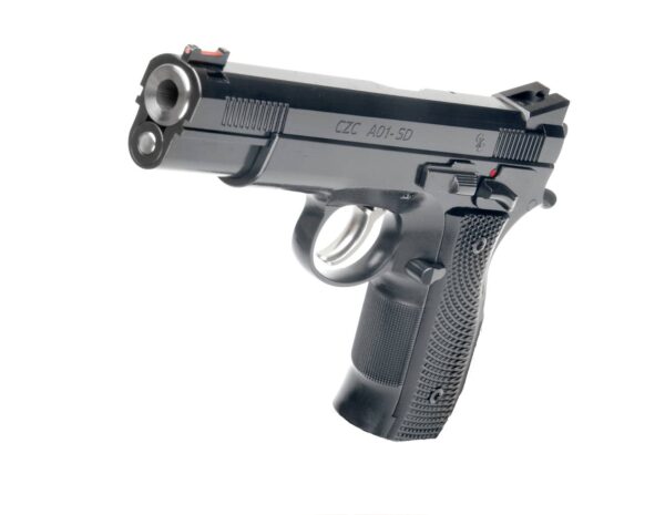 CZ CUSTOM CZC A01-SD W RDS OPTIC 9MM 4.925 IN MATCH GRADE BBL BLACK 2/19RD MAGS — view 1