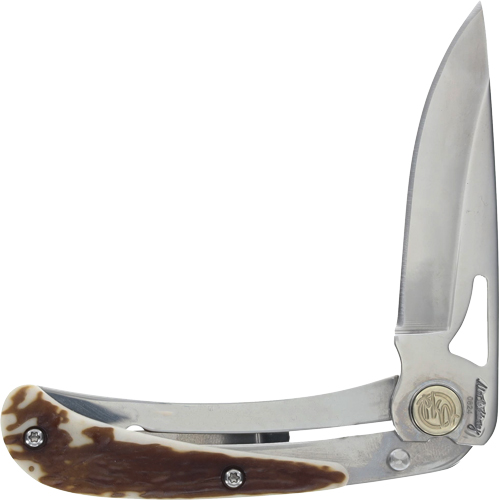 UNCLE HENRY KNIFE 3UH LARGE - 2.7" BLADE STAGLON HANDLE SCLS — view 1