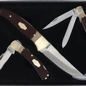 OLD TIMER FIXED/2 FOLDER COMBO - SAWCUT HANDLE GIFT TIN Q4 25' — view 2