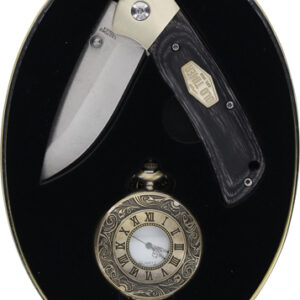 OLD TIMER KNIFE/POCKET WATCH - COMBO GIFT TIN PROMO Q4 25' — view 2