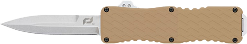 SCHRADE KNIFE UPROAR D/A OTF - 3" D2 BAYONET POINT FDE/SS — view 1
