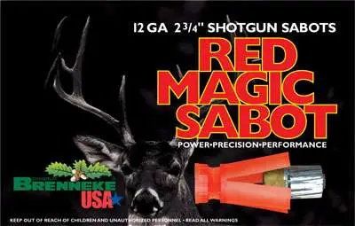 BRENNEKE RED MAGIC SABOT AMO 12GA 2.75IN 1OZ 5-RD — view 1