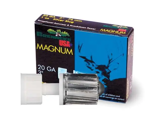 BRENNEKE MAGUNUM 20 AMO 20GA 3IN 1OZ SLUG 5-RD — view 1