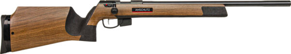 ANSCHUTZ 1761 HB MSR 22LR - 21.4" BLUED/WALNUT 2-STG — view 1
