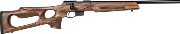 ANSCHUTZ 1761 HB 22LR 20" - BLUED/WALNUT THUMBHOLE 2-STG — view 1