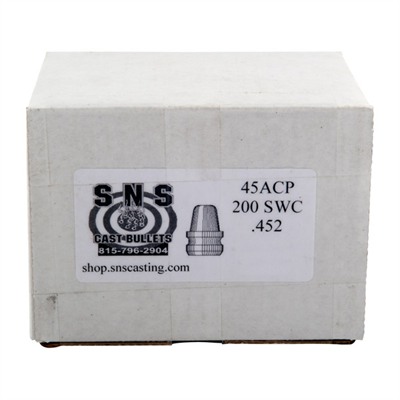 SEMI-WAD CUTTER 45 CAL (.452'') 200GR SWC 500/BOX — view 1