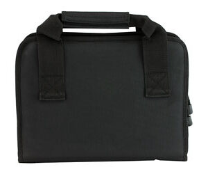 UTG DELUXE DOUBLE PISTOL CASE BLK — view 2
