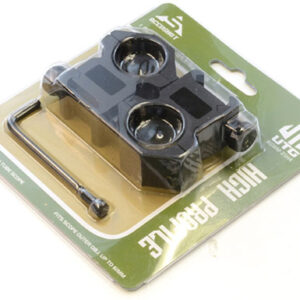 UTG RINGS 1" HIGH PROFILE - MATTE BLACK PICATINNY/WEAVER — view 2