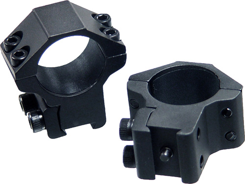 UTG AIRGUN/RIMFIRE RINGS 1" - MEDIUM PROFILE 2PC 3/8 DOVETL — view 1