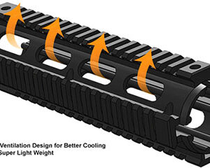 UTG RAIL PICATINNY AR-15 9" - 2-PC DROP-IN MID-LENGTH — view 2