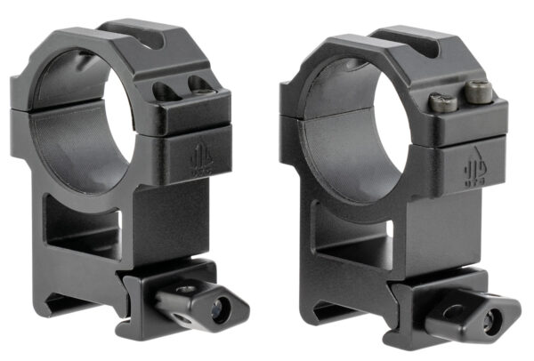 UTG RG2W3224 Max Strength Scope Rings  Black Anodized 30mm High — view 1