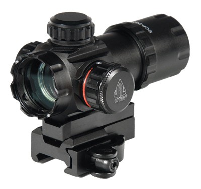 UTG RED DOT 4.0 MOA DOT 30MM - WITH INTEGRAL QD MOUNT — view 1