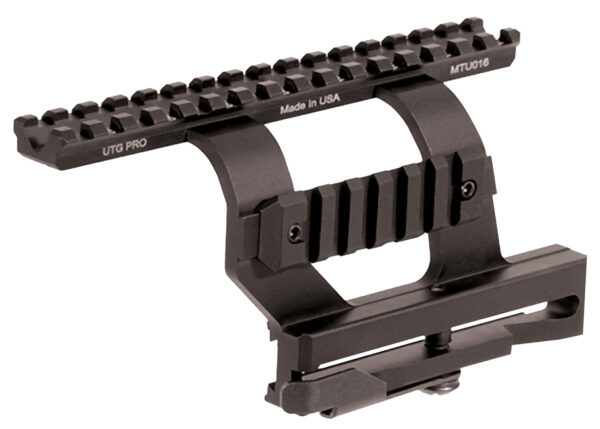 UTG Pro MTU016 Quick-Detachable AK Side Mount  Black — view 1