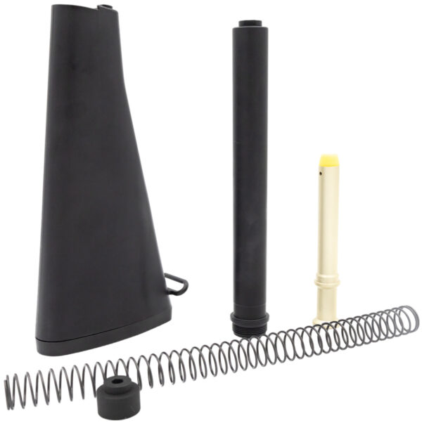 UTG RBT469B Stock Assembly  Black Synthetic Fixed A2 AR-15 — view 1