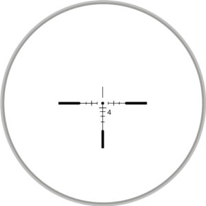 UTG SCOPE 1-8X28 30MM MRC/IE - BG4 RETICLE W/ACCU-SYNC RINGS — view 2