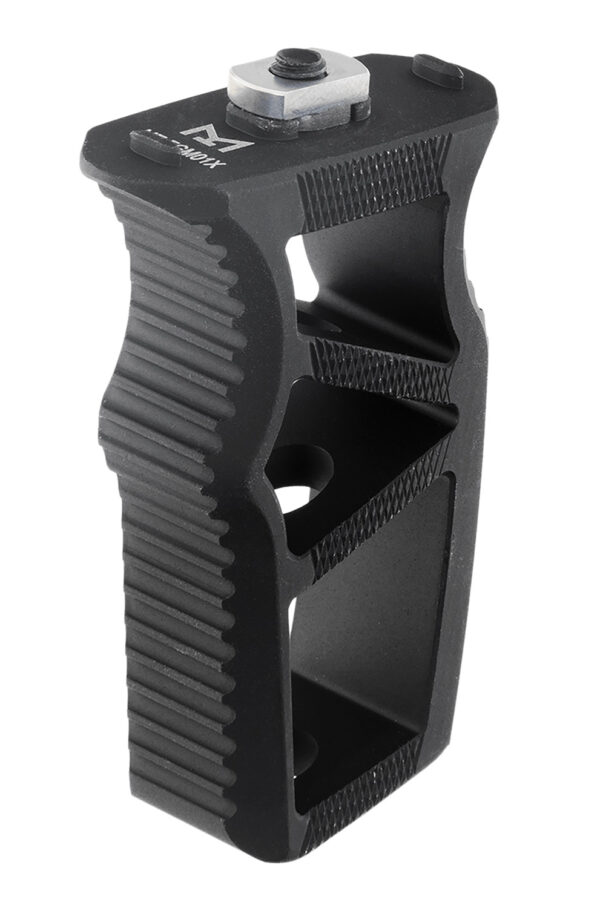 Leapers MTFGM01X Ultra Slim Foregrip  Matte Black Anodized Aluminum — view 1