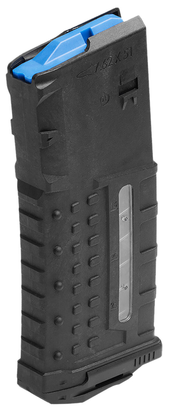Leapers RBTDM25   25rd Windowed 308 Win Black Polymer/Steel — view 1