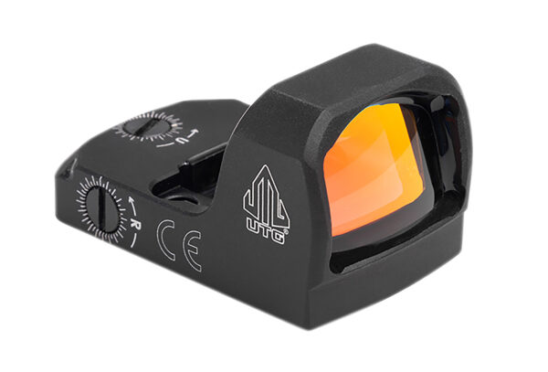 Leapers OPRMR20R OP3 Micro Single Dot Black Anodized 1x 4 MOA Red Dot Reticle — view 1
