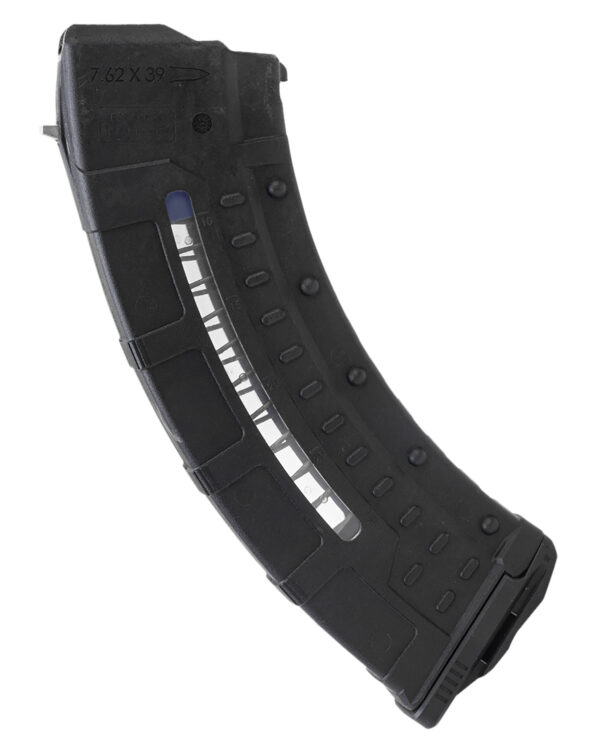 Leapers RBTAKM30   30rd Windowed 7.62x39mm Black Polymer/Steel — view 1