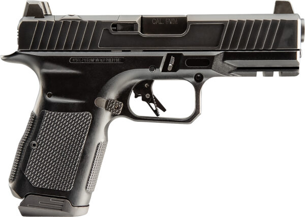 Rock Island 56621 STK200  9mm 15rd 4" Black DLC Slide Black Anodized Frame Black G10 Grip — view 1