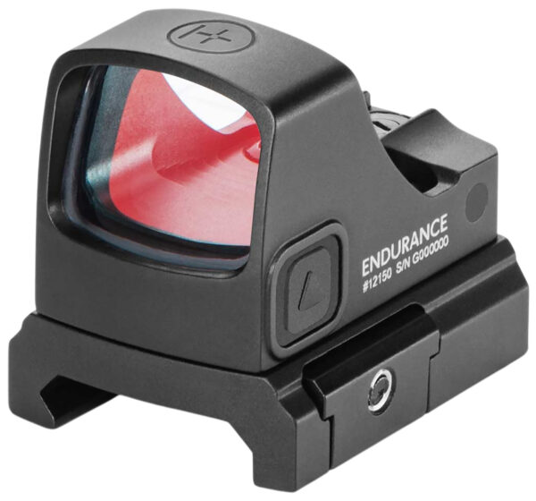 Hawke Sport Optics 12150   Black 1x21mm 3MOA Dot/Circle Dot Reticle Weaver Rail/RMSc Footprint Mount — view 1