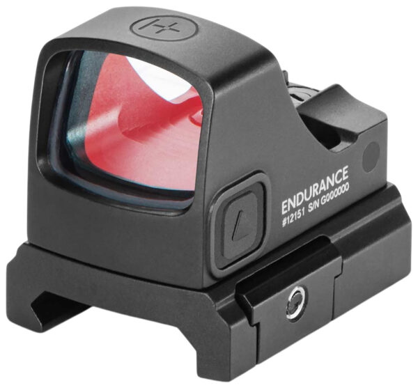 Hawke Sport Optics 12151 Endurance Reflex Sight  Black 1x21mm 3 MOA Dot/Circle Dot Reticle Weaver Rail/RMSc Footprint Mount — view 1