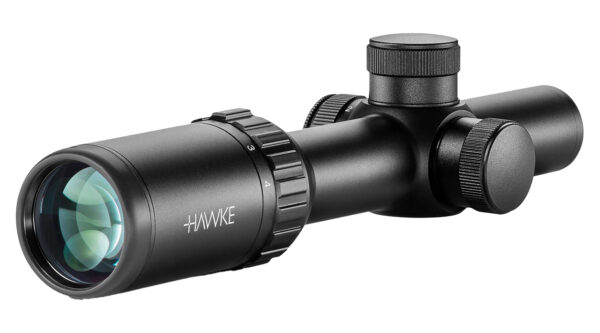 Hawke Sport Optics 14205 Vantage IR Riflescope Black 1-4x20mm 1" Tube Illuminated Red/Green Turkey DOT IR Reticle — view 1