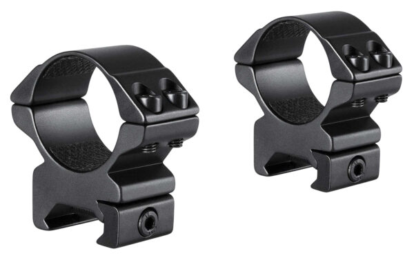 Hawke Sport Optics 22116 Match Mount  Matte Black Anodized Aluminum 30mm Tube, Medium Weaver — view 1