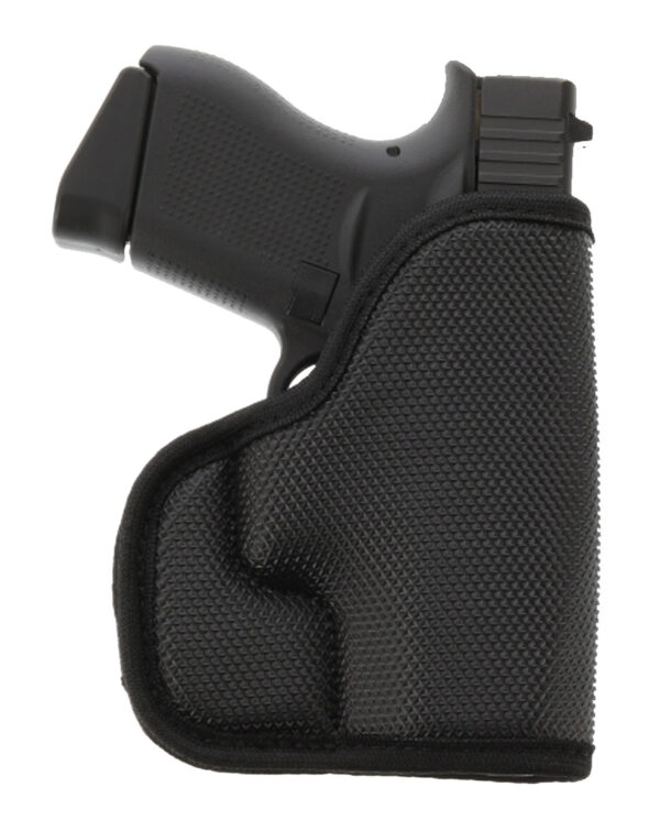 Galco SOU436B StukOn-U  Black Gripper Shell Pocket Fits Ruger LCP/LCP II Ambidextrous — view 1
