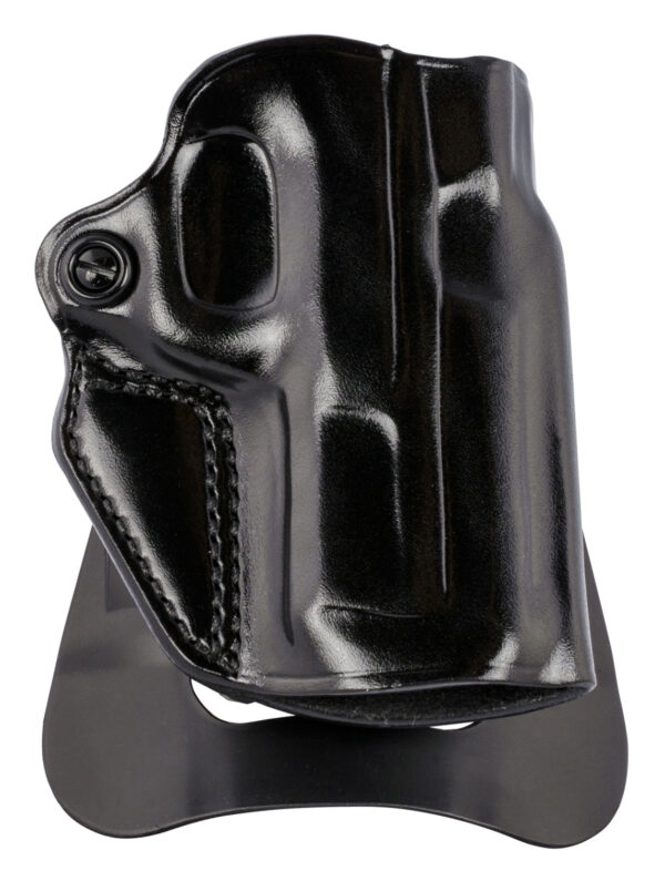 Galco SM2858B Speed Master 2.0 OWB Black Leather Paddle Fits S&W M&P Shield EZ Right Hand — view 1