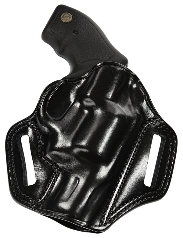 Galco CM838B Combat Master  OWB Black Leather Belt Slide Fits Sig P365 Fits Sig P365 SAS Right Hand — view 1