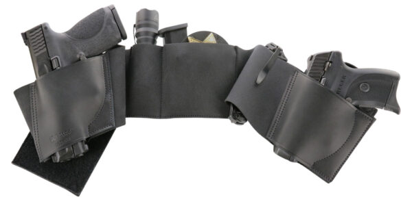 Galco UWBKLG2 UnderWraps 2.0 Black Large Leather/Nylon Handgun — view 1