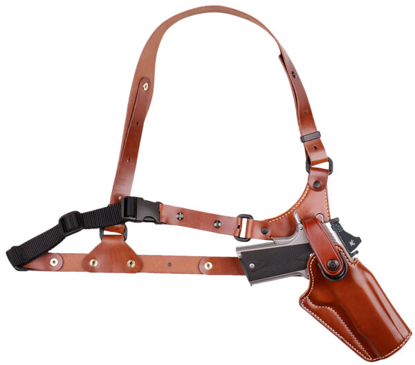 Galco GA228R Great Alaskan Chest Holster Fits Chest Up To 54" Tan/ Fits Glock 20/21 — view 1