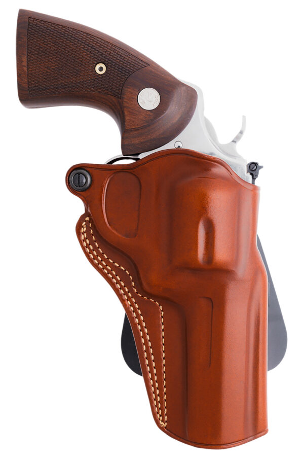 Galco SM2-158 Speed Master 2.0 Paddle OWB Tan Steerhide Fits S&W J Frame M640 2.13" Right Hand — view 1