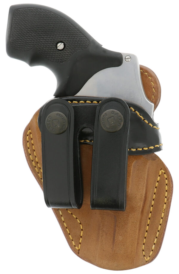 Galco RG838RB Royal Guard 2.0 IWB Natural/Black Horsehide Belt Loop Compatible w/Glock 43/43X/Springfield  Hellcat Right Hand — view 1