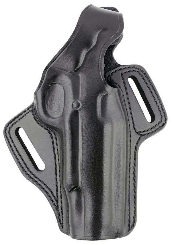 Galco FL212RB Fletch  OWB Black Leather Belt Slide Fits 1911 Right Hand — view 1