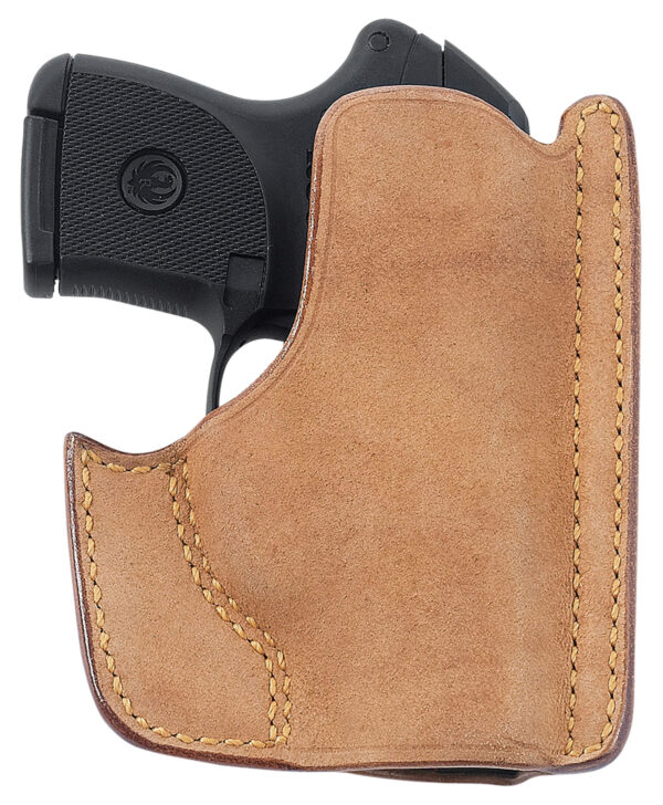 Galco PH892 Front Pocket  Natural Horsehide Fits Beretta Nano/Springfield Hellcat/Kahr MK/SCCY CPX-1 Ambidextrous — view 1