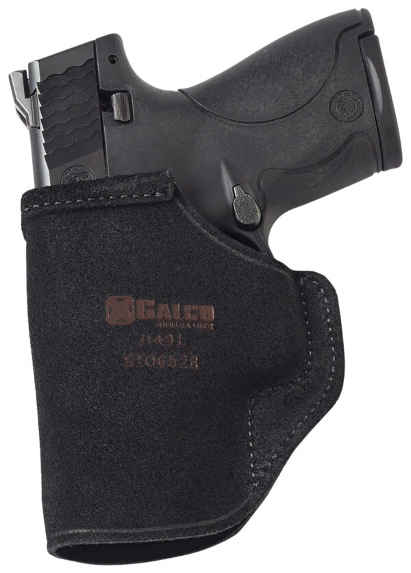 Galco STO882B Stow-N-Go  IWB Leather Belt Clip Fits Staccato C2 Right Hand — view 1