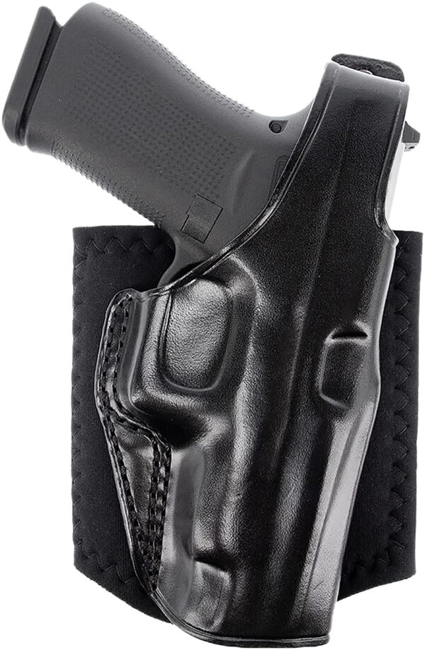 Galco AG800RB Ankle Glove Holster Black Neoprene Compatible w/ Glock 43 Right — view 1